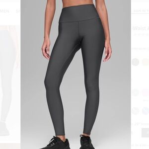 Alo Yoga High-Waist Airlift Legging - color Anthracite size medium